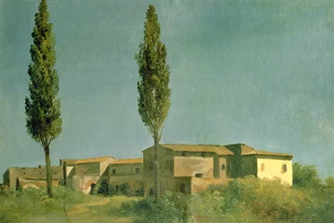 Bij de Villa Farnese: de twee populieren, ca. 1777