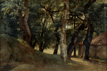 Bos van de Villa Borghese, laat 18e-vroeg 19e eeuw