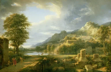 De Oude Stad Agrigentum, 1787