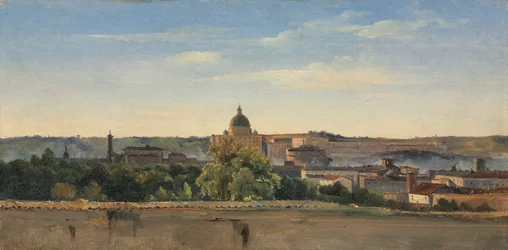 Uitzicht op Rome, ca. 1782-1784