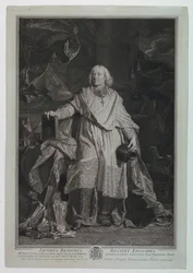 Portret van Kardinaal Jaques Benigne Bossuet (1627-1704)