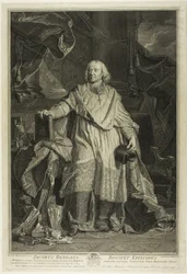 Portret van Jacques Bénigne Bossuet, bisschop van Meaux