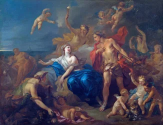 Het huwelijk van Bacchus en Ariadne