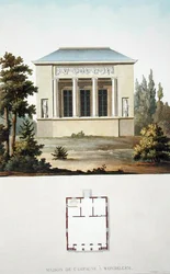 Landhuis in Wondelgem, uit 
