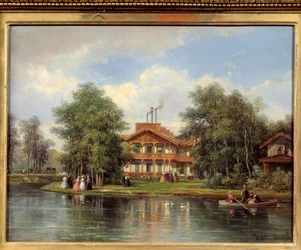 Het chalet van de gele deur, restaurant in het Bois de Vincennes