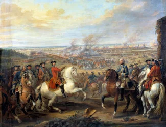 De Slag bij Fontenoy op 11/05/1745