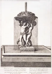 Fontein door Louis Lerambert in Versailles, 1673