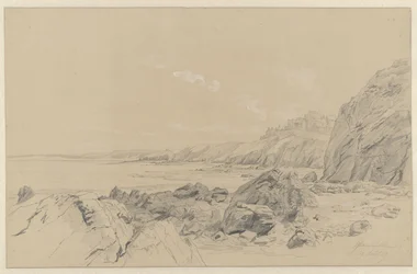 Kustlandschap te Granville