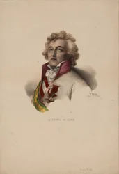 Portret van Charles-Joseph, Prins de Ligne 1735-1814, 1825