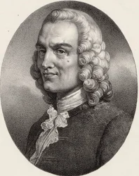 Portret van de componist Jean-Philippe Rameau