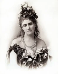 Portret van gravin Virginia Oldoini Verasis di Castiglione (1835-1899), foto door Pierre Louis Pierson (1822-1913)