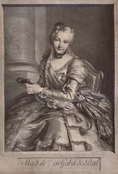 Madame de Pompadour, minnares van koning Lodewijk XV van Frankrijk, 18e eeuw 1894