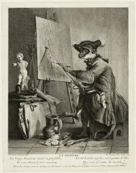 De apenschilder