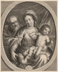 Heilige Familie en Sint Johannes