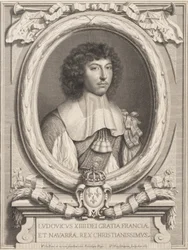 Portret van Lodewijk XIV, 1650-1702