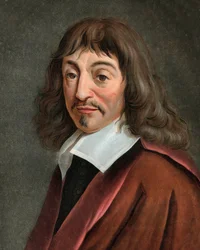 Portret van René Descartes