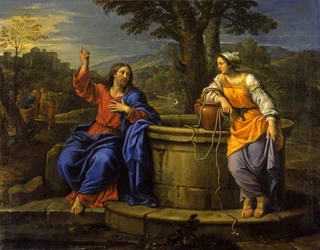 Christus en de Vrouw van Samaria