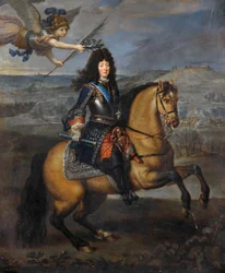 Ruiterportret van Lodewijk XIV bij het Beleg van Namen