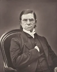 Émile Littré Franse lexicograaf en filosoof, 1801-1881, ca. 1876