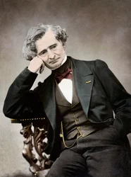 Portret van Hector Berlioz (1803-69) door Pierre Pepetit (1832-1909)