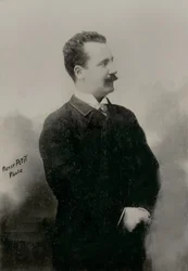 Portret van de Franse schilder Georges Cain ( 1856