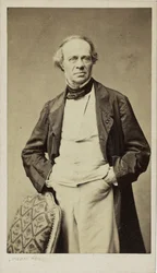 Portret van de componist Jacques Fromental Halévy 1799-1862, ca. 1860