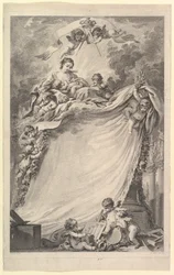 Diploma van de vrijmetselaars van Bordeaux, 1765-66.