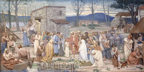 De kindertijd van Sint Genevieve, 1874
