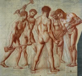 De vervalsers, studie voor 