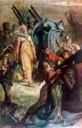 De dorpsbrandweer (detail), 1857