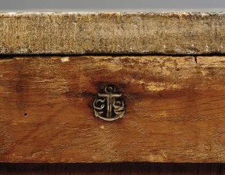 Detail van een Louis XV commode