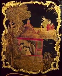 Zijpaneel van een Louis XV Commode, ca.1745