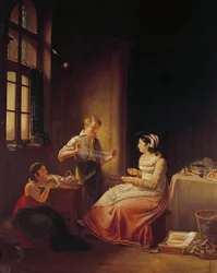 Interieur van een huis in Macon