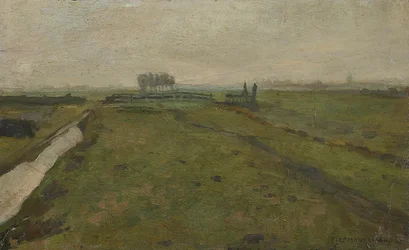 Landschap bij Amsterdam, ca. 1902