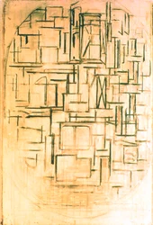 Zonder titel ovale compositie 1914