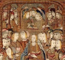 Triomfen van de Moeder Gods of Panos de Oro, ca. 1500-02 (tapijt)