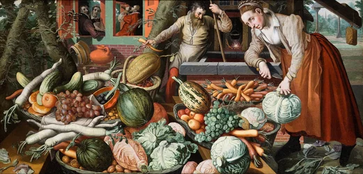 Marktscène, 1569