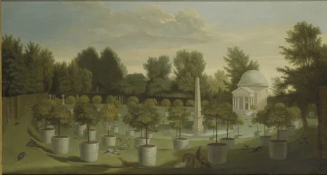 Uitzicht op de Sinaasappeltuin, Chiswick House