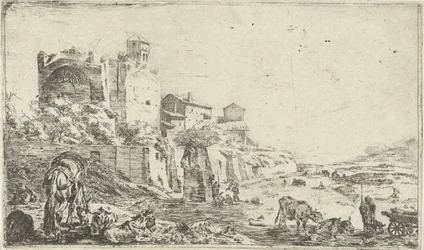 Ruïnes van de tempel van Venus en Roma