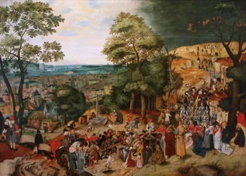Christus draagt het kruis