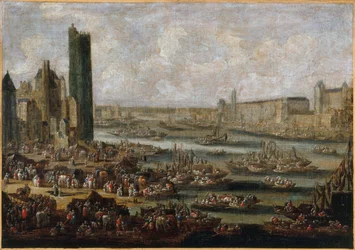 De Tour de Nesle en het Louvre, circa 1650