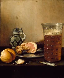 Stilleven met een ham (1642)