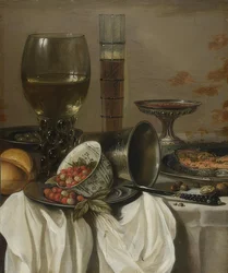Stilleven met drinkgerei