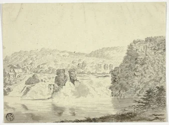 Rhône waterval bij Schafhausen
