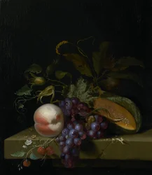 Stilleven met fruit