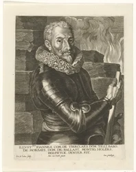 Portret van Johann Tserclaes, Graaf van Tilly