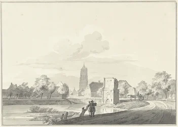 Overblijfselen van de Veerpoort te Heukelom