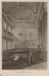 Interieur van het Heralds College