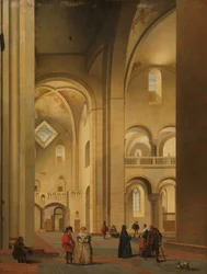 The Transept of the Mariakerk in Utrecht