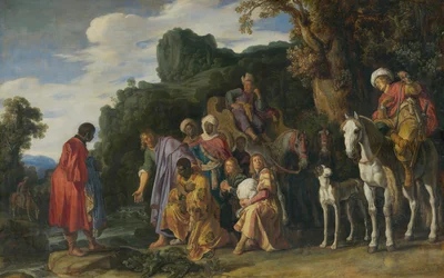 De doop van de Ethiopische kamerheer